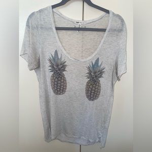 PINK super soft pineapple shirt